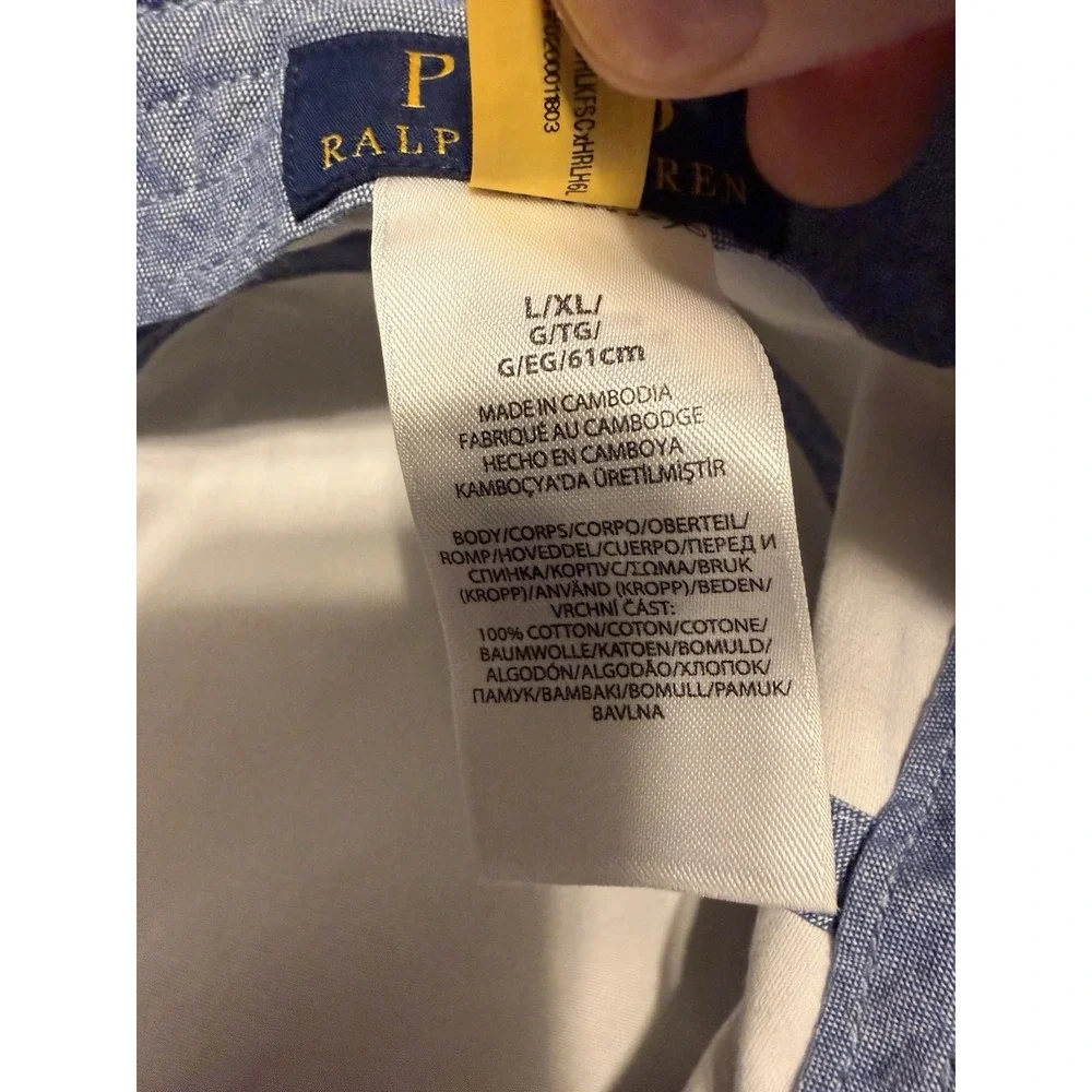 Ralph Lauren Polo Bear Bucket Hat Large